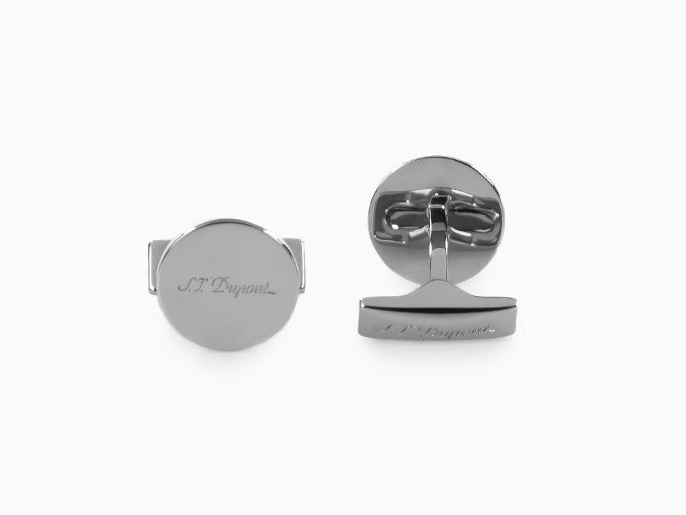 Boutons de Manchette S.T. Dupont D, Argent, 005834