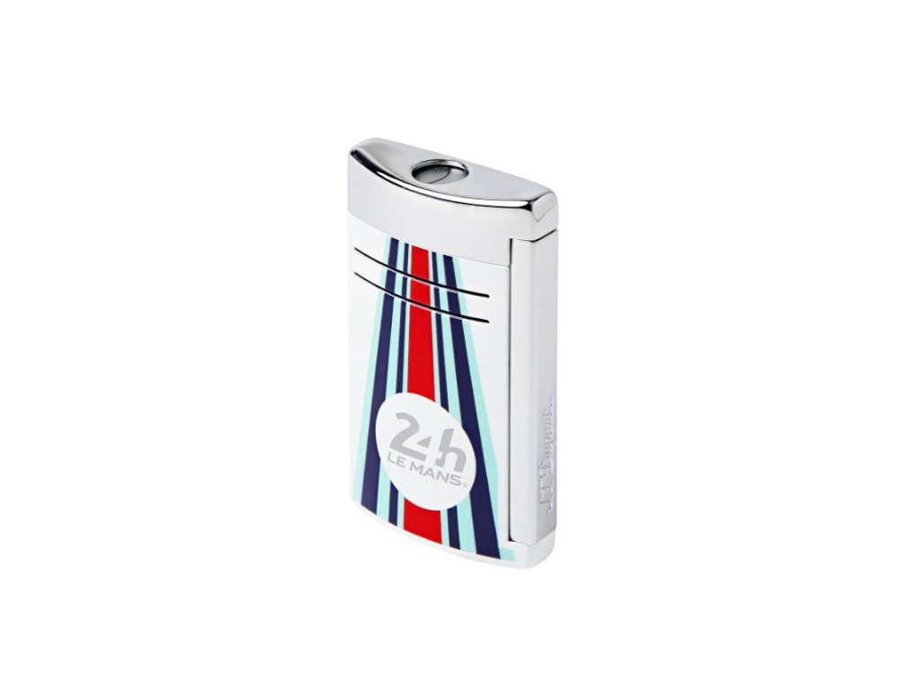 Briquet S.T. Dupont 24H Du Mans Maxijet, Palladium, Blanc, 020088