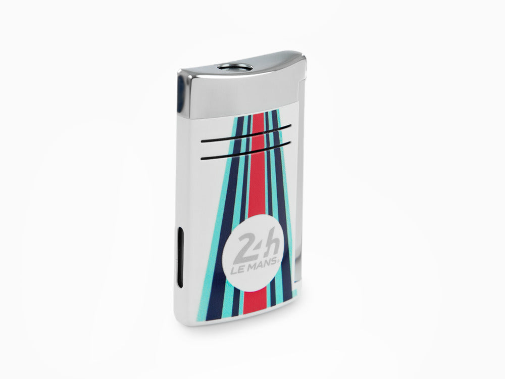 Briquet S.T. Dupont 24H Du Mans Maxijet, Palladium, Blanc, 020088