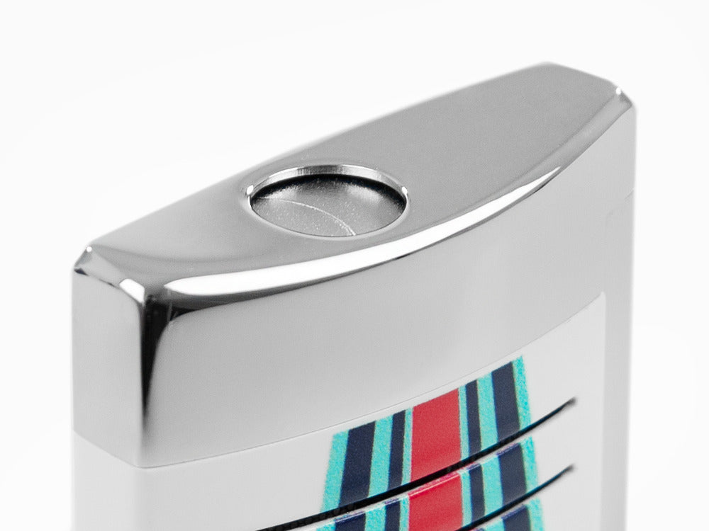 Briquet S.T. Dupont 24H Du Mans Maxijet, Palladium, Blanc, 020088