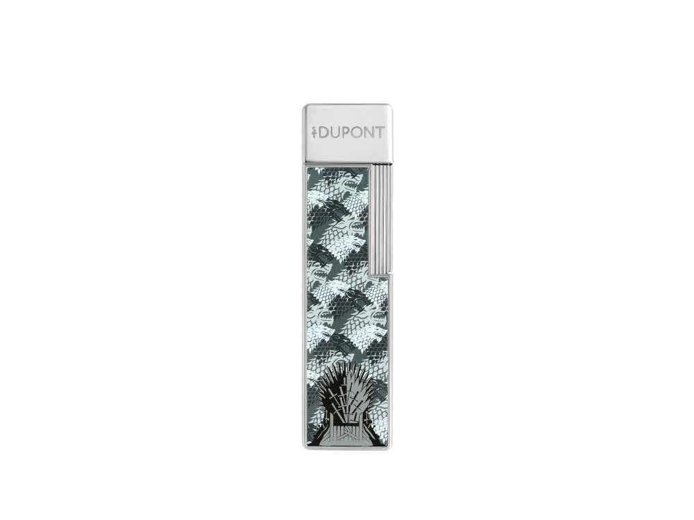 Briquet S.T. Dupont Game of Thrones Twiggy, Gris, Édition Limitée, 030013