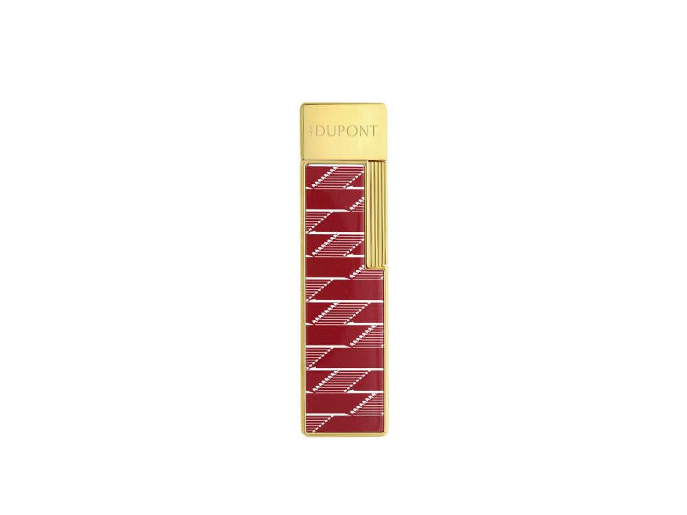 Briquet S.T. Dupont Twiggy Monogram 1872, Bordeaux, Édition Limitée, 030078