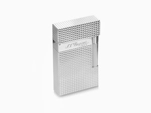 Briquet S.T. Dupont Ligne 2, Silver Diamond Head, 016184