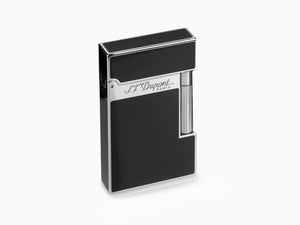 Briquet S.T. Dupont Ligne 2, Laque, Attributs Palladium, Noir, 016296