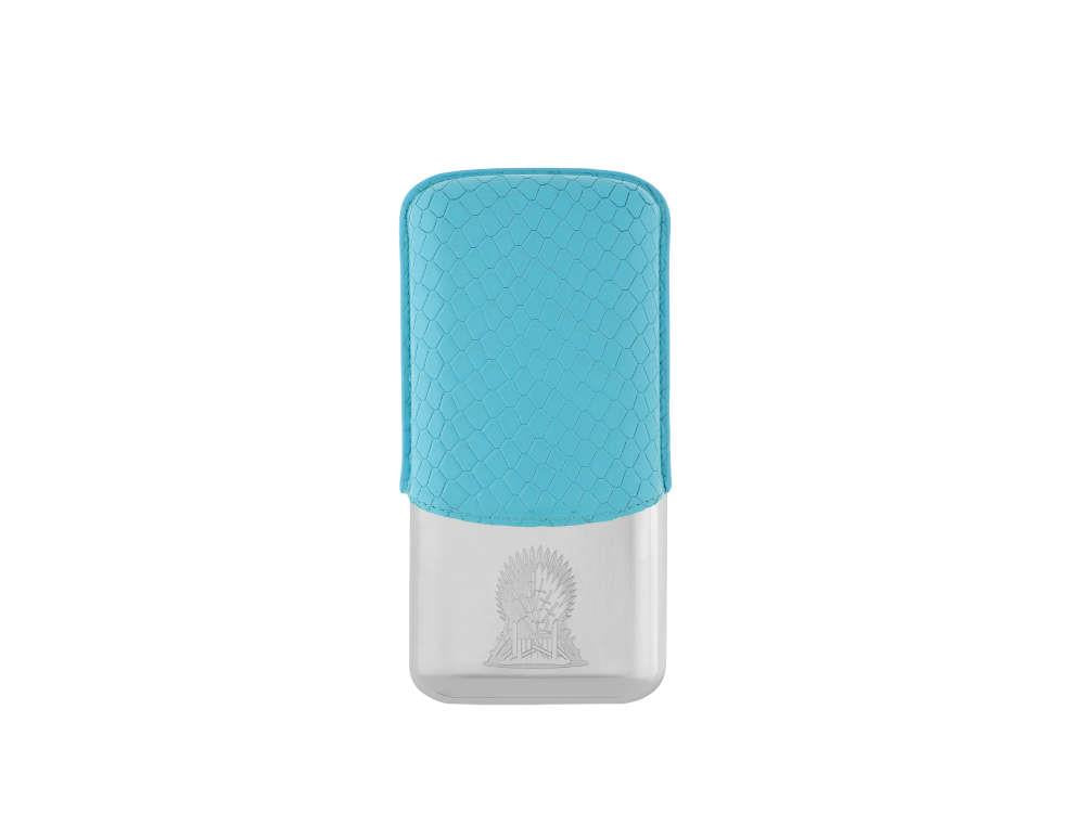 Étui S.T. Dupont Game of Thrones Icy Blue, Métal, Bleu, Édition Limitée, 183042