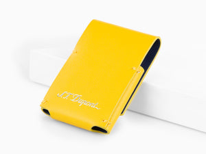 Étui Briquet S.T. Dupont Minijet, Cuir, Doux, Jaune, 183053