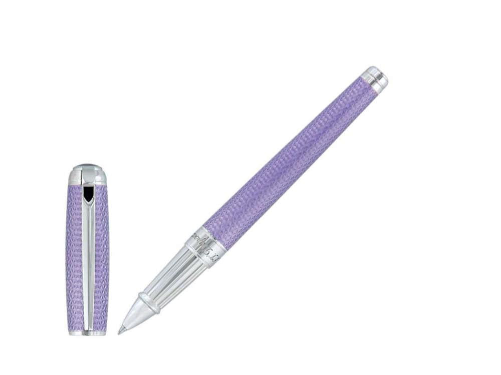 Roller S.T. Dupont Line DVelvet Animation, Laque, Lilas, 412000L