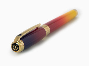 Roller S.T. Dupont Montecristo L'Aurore Line D, Violet, Plaqué or, 412134L