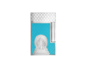 Briquet S.T. Dupont Game of Thrones Ligne 2 Icy Blue, Édition Limitée, C16412