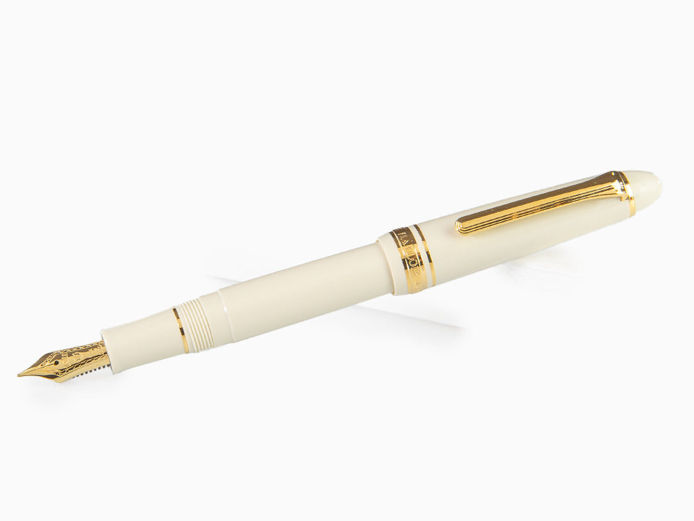 Stylo Plume Sailor 1911 Standard Series, Résine, Ivory, Or, 11-1219-417