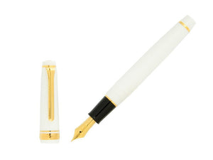 Stylo Plume Sailor Professional Gear Slim Gold, Blanc, 11-1221-410