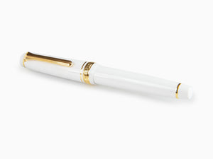 Stylo Plume Sailor Professional Gear Slim Gold, Blanc, 11-1221-410