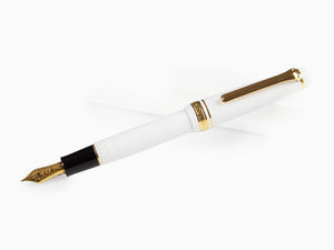 Stylo Plume Sailor Professional Gear Slim Gold, Blanc, 11-1221-410