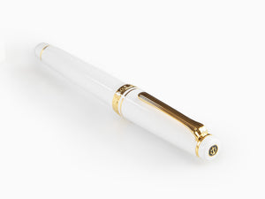 Stylo Plume Sailor Professional Gear Slim Gold, Blanc, 11-1221-410