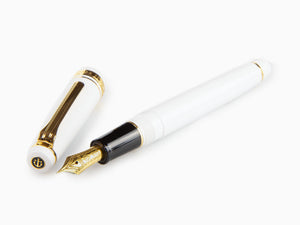 Stylo Plume Sailor Professional Gear Slim Gold, Blanc, 11-1221-410