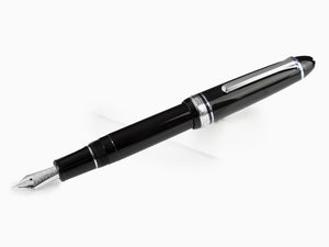 Stylo Plume Sailor 1911 Large Silver Series, Noir, Chrome, 11-2024-420