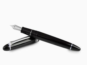 Stylo Plume Sailor 1911 Large Silver Series, Noir, Chrome, 11-2024-420