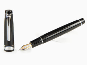 Stylo Plume Sailor Professional Gear Silver, Noir, Chrome, 11-2037-420