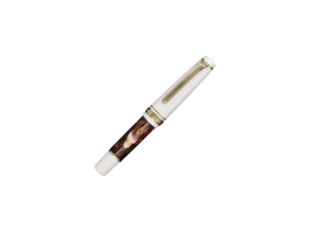 Stylo Plume Sailor PG Slim Mini Rencontre Marron, Or 14k, 11-2231-380