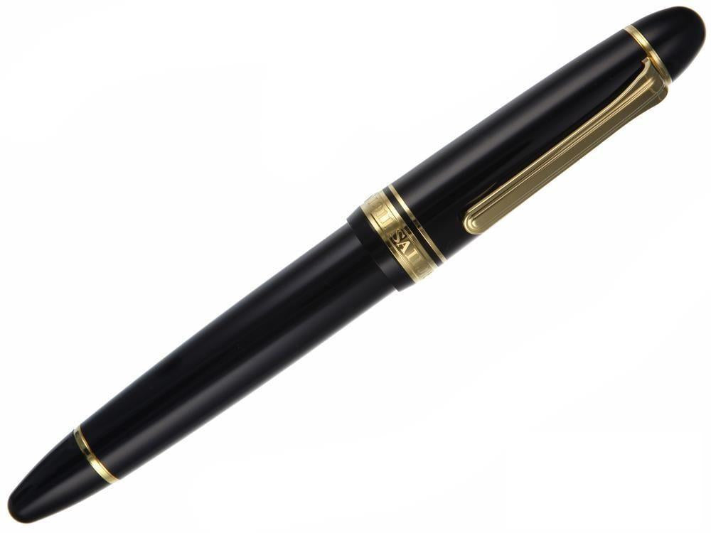 Stylo Plume Sailor King of Pens ST Gold, Noir, Résine, Or 24k, 11-6001