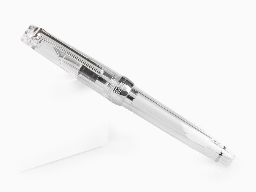 Stylo Plume Sailor Professional Gear Slim Demonstrator Silver, Chrome