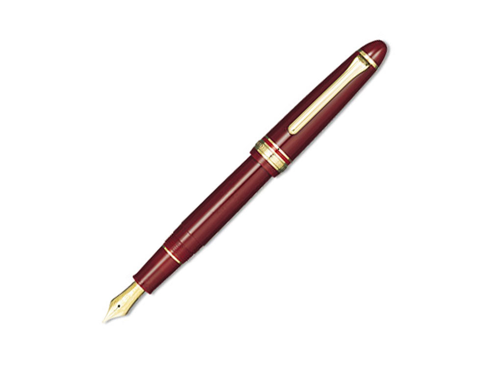 Stylo Plume Sailor 1911 Standard Series, Résine, Bourgogne, Or