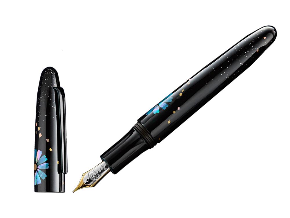 Stylo Plume Taccia Miyabi Bon-Bori LE Blue Daisies, TMS-2395F-BD