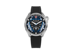 Montre à Quartz Tonino Lamborghini Shock Abs, Bleu, 42 mm, TLABSB-SS-R