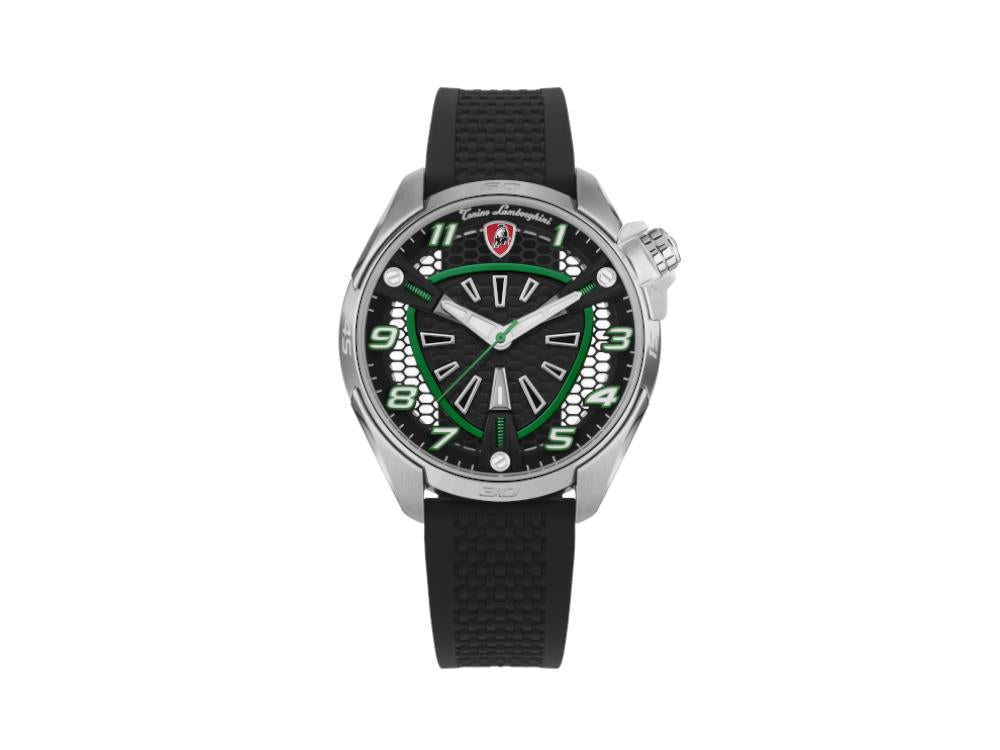 Montre à Quartz Tonino Lamborghini Shock Abs, Vert, 42 mm, TLABSG-SS-R