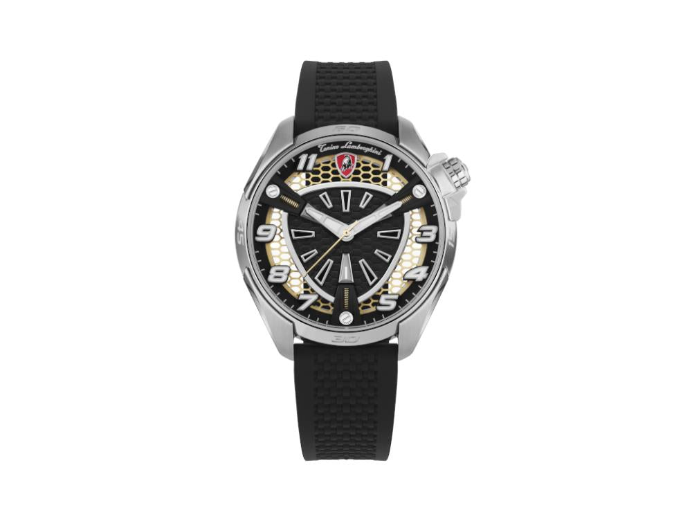 Montre à Quartz Tonino Lamborghini Shock Abs, Jaune, 42 mm, TLABSRG-SS-R