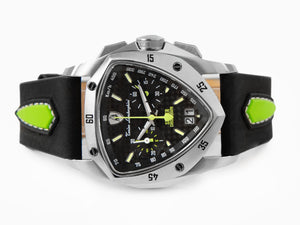 Montre à Quartz Tonino Lamborghini New Spyder Green, 43 mm, Chrono, TLF-A13-3