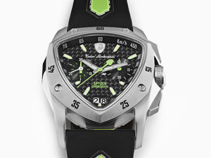 Montre à Quartz Tonino Lamborghini New Spyder Green, 43 mm, Chrono, TLF-A13-3