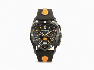 Montre à Quartz Tonino Lamborghini New Spyder Orange, 43 mm, Chrono, TLF-A13-6