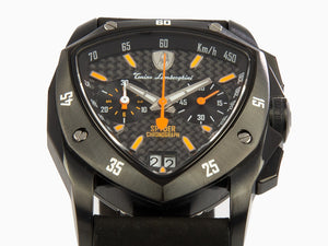 Montre à Quartz Tonino Lamborghini New Spyder Orange, 43 mm, Chrono, TLF-A13-6