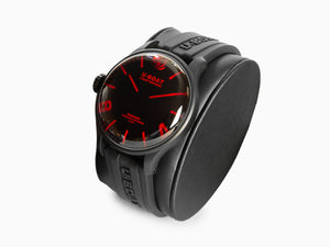 Montre à Quartz U-Boat Capsoil Darkmoon Red 44 IPB, Noir, 44 mm, 8466/A