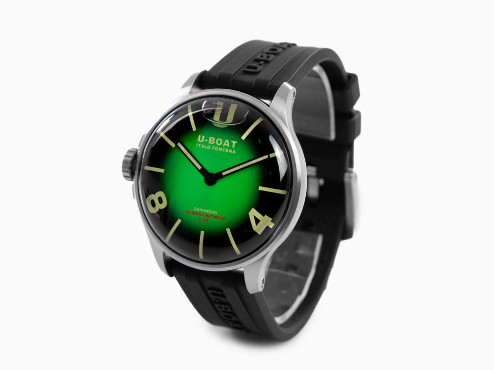 Montre à Quartz U-Boat Capsoil Darkmoon Soleil Green SS, 44 mm, 8702/B