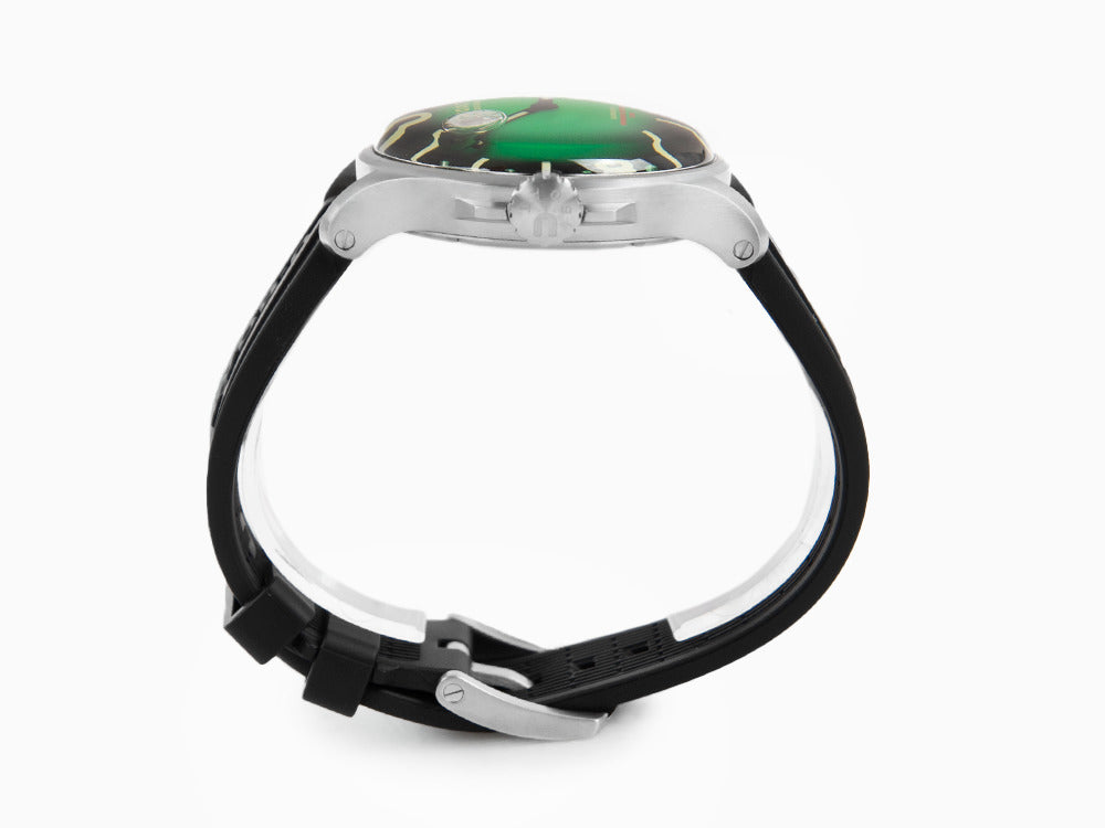 Montre à Quartz U-Boat Capsoil Darkmoon Soleil Green SS, 44 mm, 8702/B