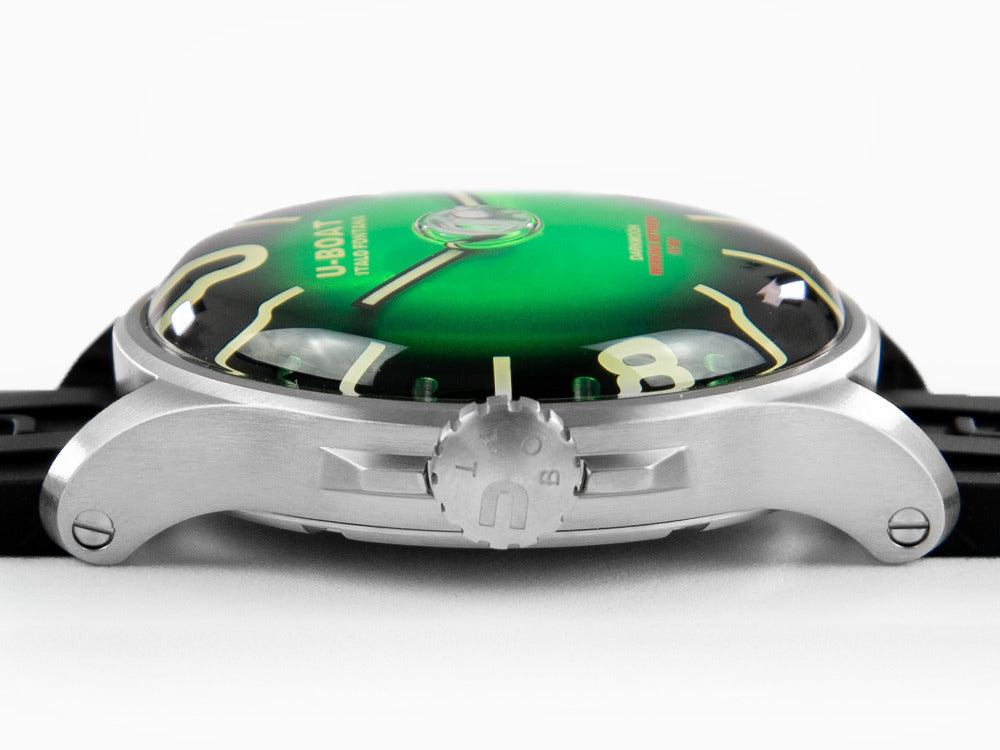 Montre à Quartz U-Boat Capsoil Darkmoon Soleil Green SS, 44 mm, 8702/B