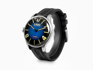 Montre à Quartz U-Boat Capsoil Darkmoon Soleil Blue SS, 44 mm, 8704