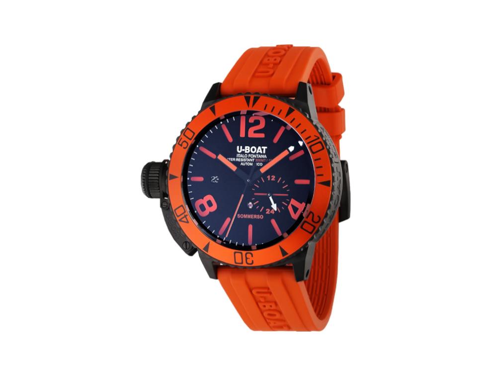 Montre Automatique U-Boat Sommerso Orange IPB, 46 mm, 30 ATM, 9543