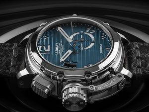 Montre Automatique U-Boat Chimera SS Bleu, 46 mm, Edition Limitée, 9602