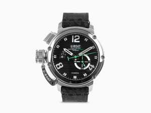 Montre Automatique U-Boat Chimera SS Nero, Noir, 46 mm, Edition Limitée, 9605