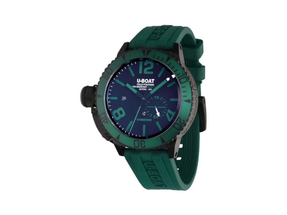 Montre Automatique U-Boat Sommerso Vert IPB, 46 mm, 30 ATM, 9667