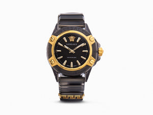 Montre à Quartz Versace Icon Active Indiglo, Polycarbonate, 43 mm, VE6E00123