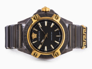 Montre à Quartz Versace Icon Active Indiglo, Polycarbonate, 43 mm, VE6E00123