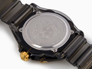 Montre à Quartz Versace Icon Active Indiglo, Polycarbonate, 43 mm, VE6E00123