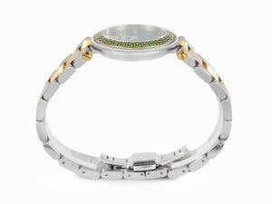 Montre à Quartz Versace Reve, PVD Or, Vert, 35 mm, Verre de saphir, VE8B00524