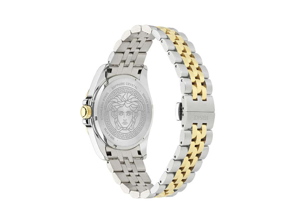 Montre à Quartz Versace Anteo, PVD Or, Vert, 41 mm, Verre de saphir, VE9H00524