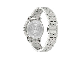 Montre à Quartz Versace Medusa Deco Gent, Acier Recyclé, Bleu, 43 mm, VE9I00324