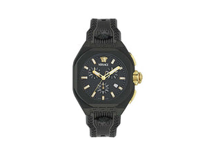 Montre à Quartz Versace Legend Chrono, Ecocéramique, Noir, 44 mm, VE9L00124